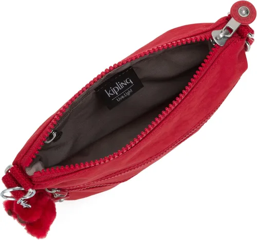 Vista 3 de Kipling Bolso bandolera Keiko para mujer, Tonal de cereza., Keiko - Mini bolso cruzado