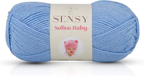 Vista 56 de Sensy Softee Hilo para Bebé, 3.5 oz, 275 yardas, Gauge 3 Light (Almendra)