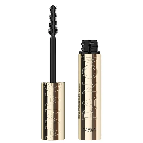 Vista 8 de L'Oreal Paris - Máscara Panorama Voluminosa, fórmula voluminizante y alargadora, de larga duración, resistente a manchas y lavable, Máscara negra