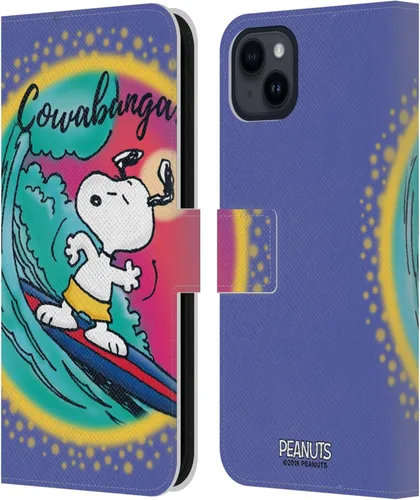 Vista 65 de Head Case Designs Funda de piel con licencia oficial de Peanuts Beach Surf Snoopy Boardwalk Airbrush compatible con Apple iPhone 11