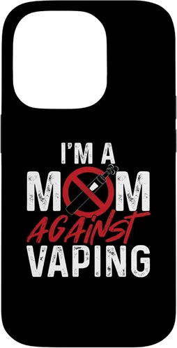 Vista 17 de I'm a Mom Against Vaping Cigarrillo electrónico Funda Vape Vaper para iPhone 17