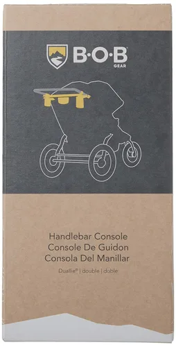 Vista 3 de BOB Gear Consola de manillar para cochecitos Duallie Jogging, color negro