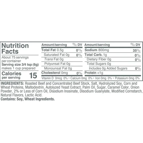 Vista 5 de Minor's Base de Res y Caldo, Ideal para Sopas y Salsas, 0 Gramos de Grasas Trans, Sin MSG Añadido, 16 oz (Paquete de 3)