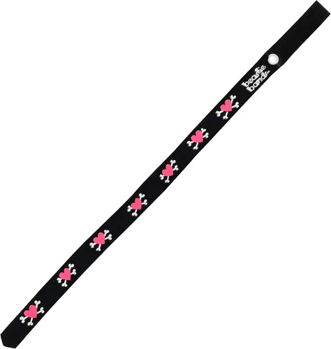Vista 4 de Collar de gato, corazones y huesos cruzados (el color puede variar)