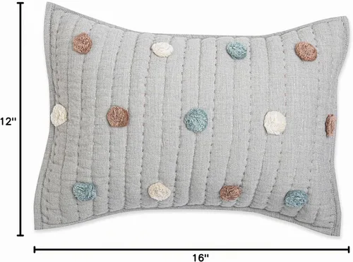 Vista 9 de Crane Baby Almohada acolchada decorativa, arcoíris