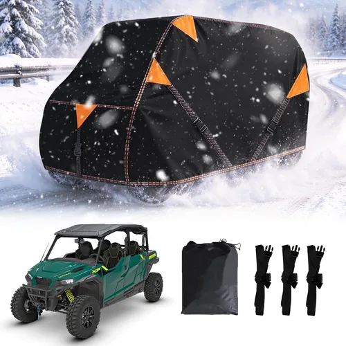 Vista 8 de CFMOTO UTV Funda de almacenamiento exterior de 2 a 3 plazas para Uforce 600