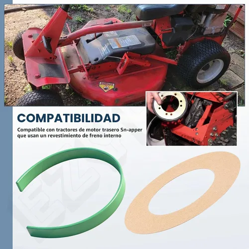 Vista 3 de 5-3103 Disco de accionamiento con forro compatible con cortacésped Sn-apper 7600135YP 5-7337 5-7423 7053103 76-014 7600135