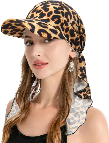 Vista 9 de ZLYC Gorro de quimioterapia para mujer, visera para la cabeza, bufanda preatada, gorra ligera de calavera Blanco sólido