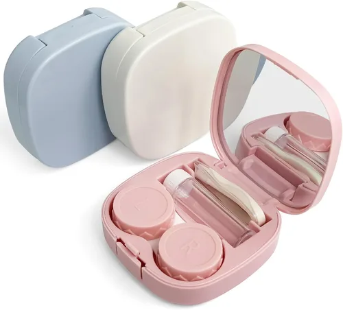 Vista 11 de Estuche para lentes de contacto, Mystic Eye Blue