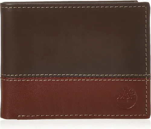 Vista 12 de Timberland Men's Leather Passcase Bifold Wallet Hybrid