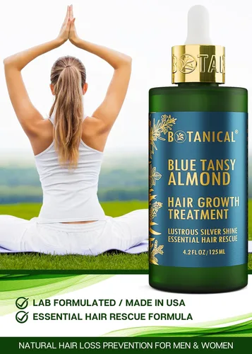 Vista 8 de Tratamiento botánico para el crecimiento del cabello aceite revitalizante para el adelgazamiento del cabello Prevención Pre-champú cuero cabelludo