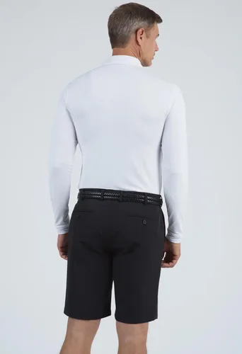 Vista 5 de IBKUL Athleisure Wear - Polo de manga larga con protección solar UPF 50+ Icefil Cooling Tech 95199 para hombre