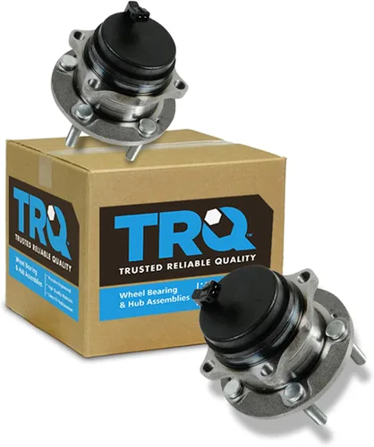 Vista 192 de TRQ Juego de 2 rodamientos de rueda delantera y conjunto de cubo compatible con Tesla 3 2020 Y 2018-2019 para Tesla 3 2020 Tesla Y AWD 2018-2019