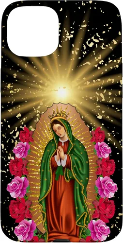 Vista 9 de Funda para iPhone 16 Nuestra Señora Virgen De Guadalupe Virgen María