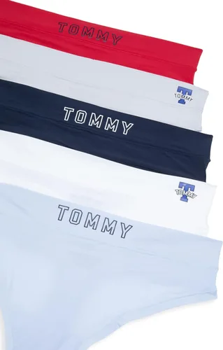 Vista 3 de Tommy Hilfiger Tanga para mujer, paquete de 5