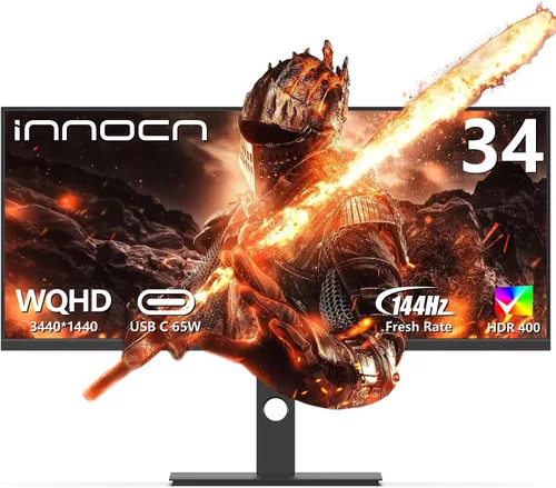 Vista 13 de INNOCN Monitor ultraancho de 24 pulgadas 2560 x 1440p 75Hz QHD IPS pantalla 16:9 monitor de computadora 100% sRGB HDMI DP monitor