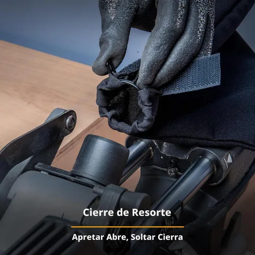 Vista 6 de POWERTEC Bolsa colectora de polvo para sierra ingletadora de 7-1/4 pulgadas, 8-1/2 pulgadas, se adapta a puertos de polvo nominales de 1-1/2