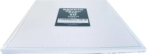 Vista 4 de Reskid Bloc de papel para planos y gráficos, 50 hojas por bloc, texto de 70 libras, para dibujar, diseñar y más, herramienta perfecta para artistas
