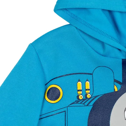 Vista 4 de Thomas Friends Sudadera con capucha de forro polar para niños pequeños Rojo