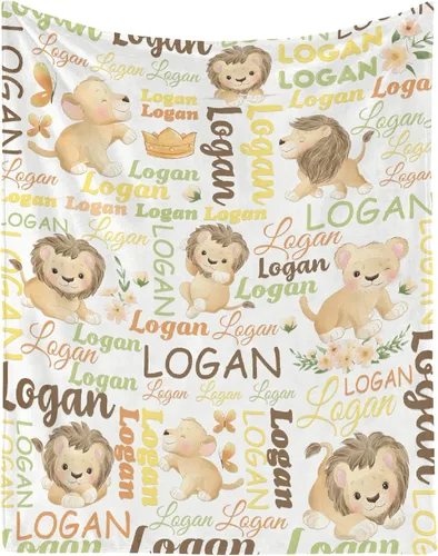 Vista 14 de Manta personalizada con nombre de bebé, dinosaurios, regalo para bebés y niñas, manta de franela suave para recién nacidos, manta cómoda y acogedora