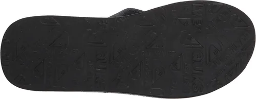 Vista 4 de Quiksilver Men's Carver Suede 3 Point Flip Flop Athletic Sandal
