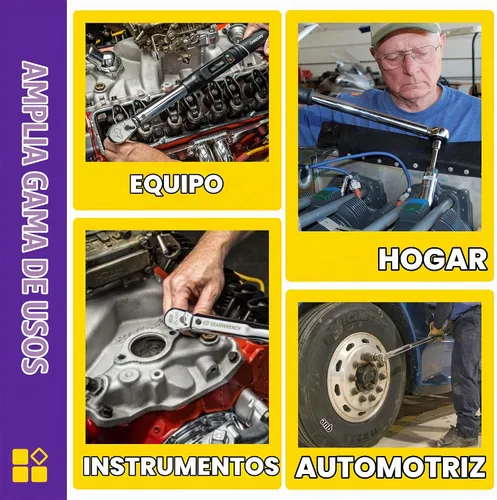 Vista 7 de Kit de extractor de pernos de 5 piezas, resistente, herramienta de extracción de tuercas de impacto de 1/2 pulgada, juego de extractor de tuercas