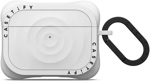 Vista 4 de CASETiFY Funda Ripple para Airpods Pro (3ª generación) con anillo - Avena