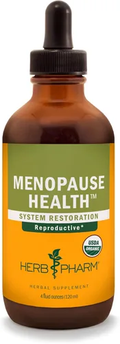 Vista 7 de Herb Pharm Salud de la menopausia: Suplemento para mujeres, Vitex Casto, bayas y cohosh negro tintura para mujeres, apoya el sistema reproductivo