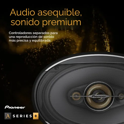 Vista 3 de PIONEER A-Series Plus TS-A301TW 20 mm (0,75") Componente Tweeters 450W Max