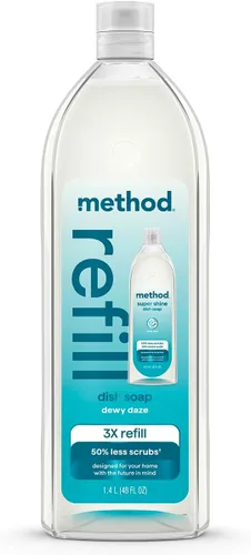 Vista 13 de method Super Shine - Jabón líquido para platos, aroma Dewy Daze, 16 onzas