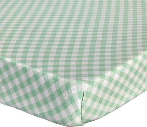 Vista 44 de Sábana ajustable de algodón tejido en jersey para cuna o cama para niño o niña, de Abstract