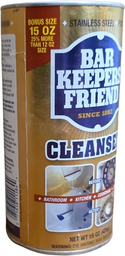 Vista 3 de Bar Keepers Friend® Limpiador y pulidor: 15 onzas