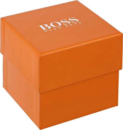 Vista 3 de BOSS Orange 1513228 PARIS Reloj analógico de cuarzo negro para hombre, Reloj de cuarzo