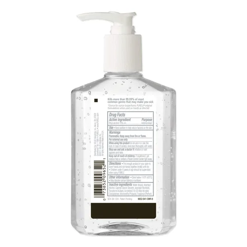 Vista 2 de Purell 965212EA Desinfectante de manos instantáneo avanzado, botella con bomba de 8oz