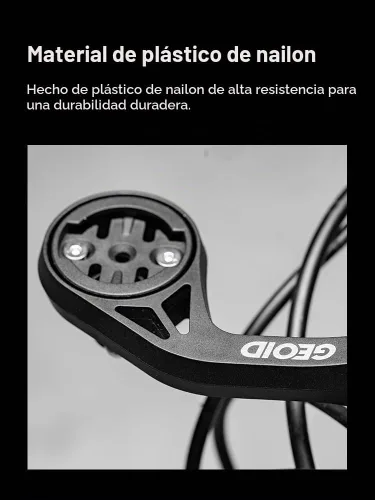 Vista 3 de Soporte para computadora de bicicleta, soporte frontal exterior para bicicleta de carretera, compatible con Garmin Wahoo Bryton Magene Cycplus