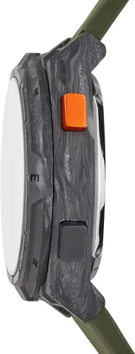 Vista 2 de Fossil Everett - Reloj digital de acero inoxidable con energía solar para hombre Carbon Digital