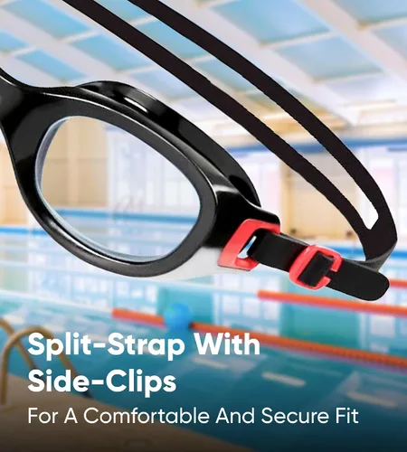 Vista 7 de Speedo Gafas clásicas Futura unisex, rojo/ahumado, talla única