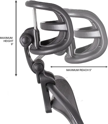 Vista 3 de Reposacabezas para silla Herman Miller Aeron de Engineered Now., otro, Plomo