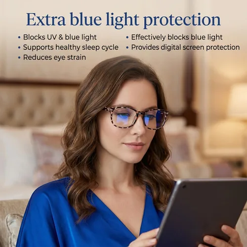 Vista 3 de CHEERS DEVICES Reading Glasses for Women Men, Eyeglasses, Blue Light Readers for Men Women