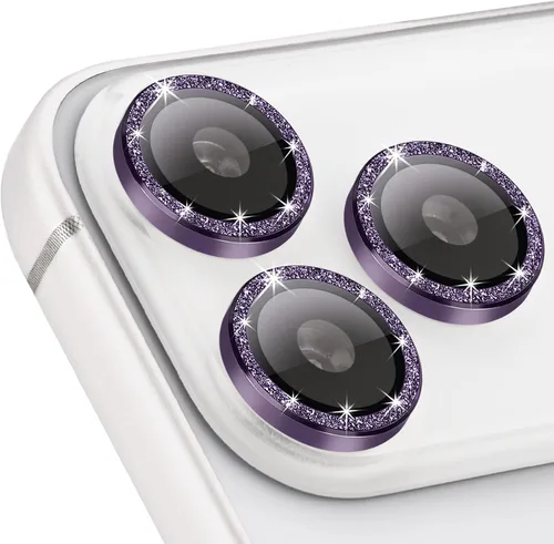 Vista 12 de Protector de Lente de Cámara para iPhone 17 Pro/17 Pro Max, Protector de Cámara de Vidrio Templado Individual con Bandeja de Instalación Compatible