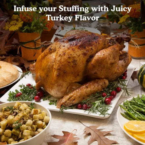 Vista 5 de Regency Wraps Bolsas de relleno de pavo, bolsa de malla 100% algodón que permite que el jugo de aves de corral le dé sabor al aderezo con extracción