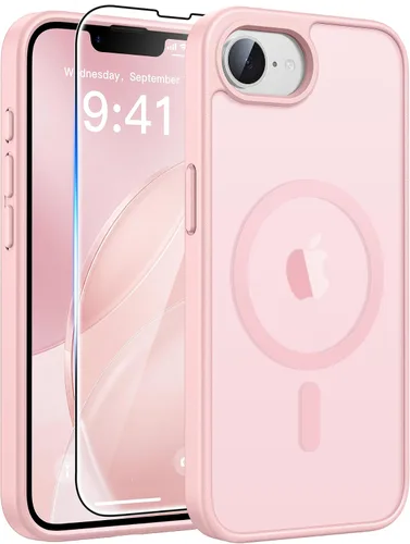 Vista 95 de FNTCASE for iPhone 17 Pro Case: Translucent Light Blue Slim Cases Compatible with MagSafe, Full Camera Protection & Tempered Glass Protector, 14FT