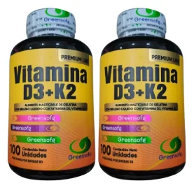 VITAMINA D3 + K2 x 2 und de Alma Verde Naturals