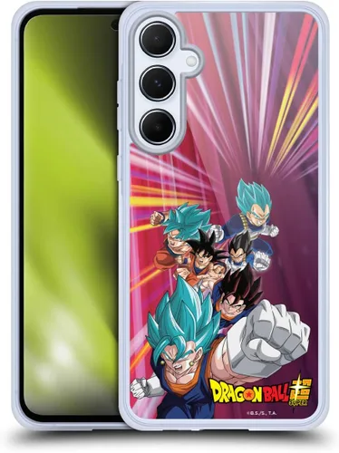 Vista 90 de Head Case Designs Funda de gel con licencia oficial de Dragon Ball Super Group Future Trunks Arc Characters [protección de grado militar] compatible
