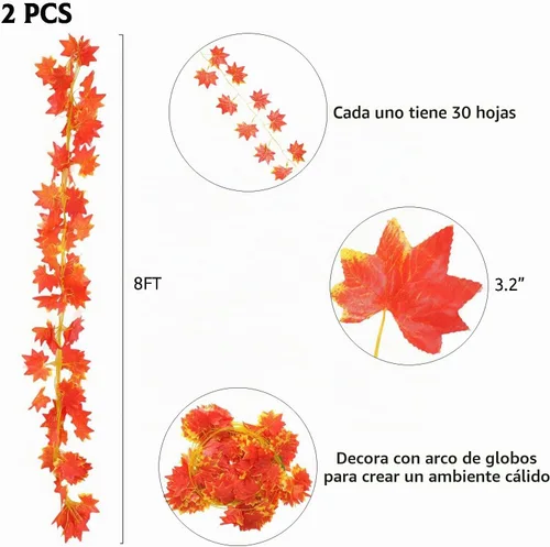Vista 4 de Kit de arco de globos de Acción de Gracias, kit de arco de globos de otoño de 167 piezas, globos de confeti de color naranja, burdeos, oro rosa