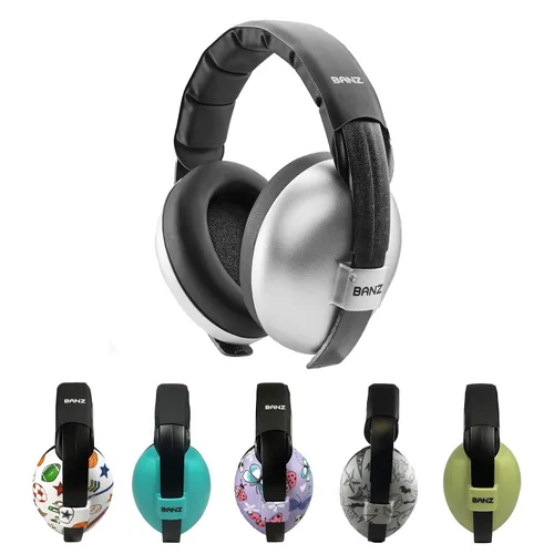 Vista 11 de BANZ Bubzee Audífonos para Bebé para Protección contra el Ruido - Orejeras para Bebé, Recién Nacido, Infante y Niño Pequeño, 0 a 36 Meses