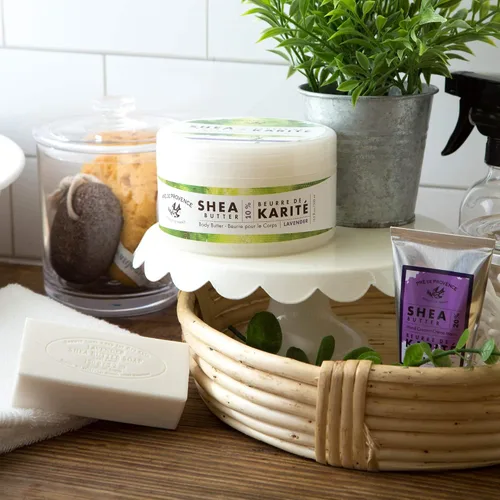 Vista 4 de Crema para manos de Manteca de Karité Natural, Pre de Provence, Hand Cream 2.5 oz