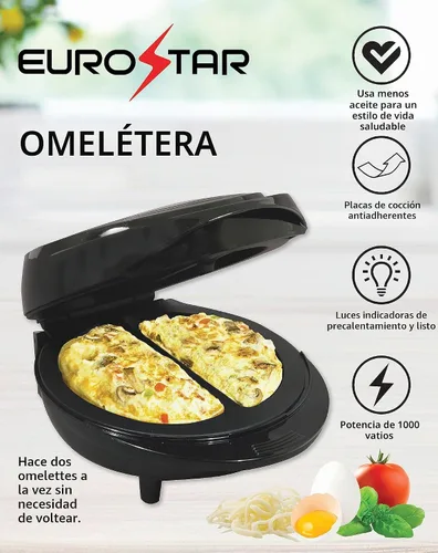 Vista 4 de EUROSTAR Máquina de tortillas, negro