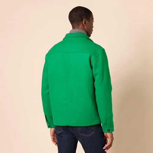 Vista 3 de Amazon Essentials Chaqueta bomber de mezcla de lana para hombre (disponible en tallas grandes y altas)