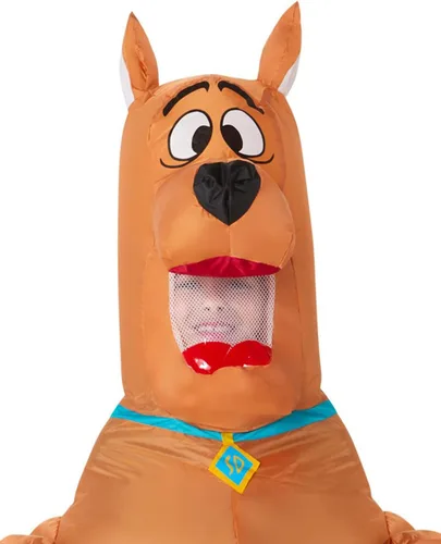 Vista 2 de Rubies Scooby Doo - Disfraz inflable para fiestas temáticas y Halloween